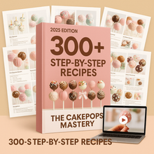 The CakePops Mastery - Full Video-Course- 300+ Recipes - 100+ Exclusive Recipes - Bonuses - Lifetime Access)4